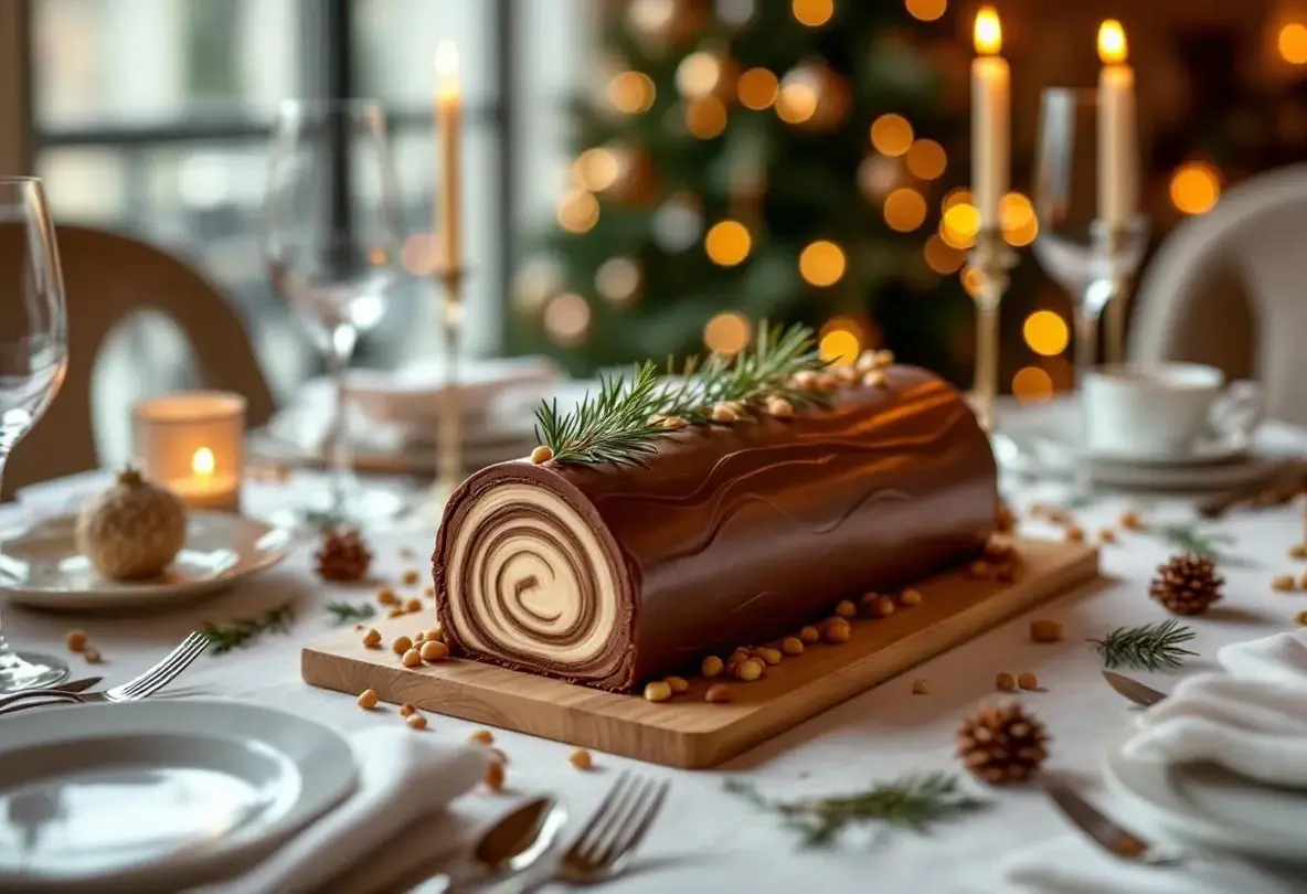 Après le saumon et le foie gras, découvrez la meilleure bûche de Noël 2025 selon le Guide Michelin