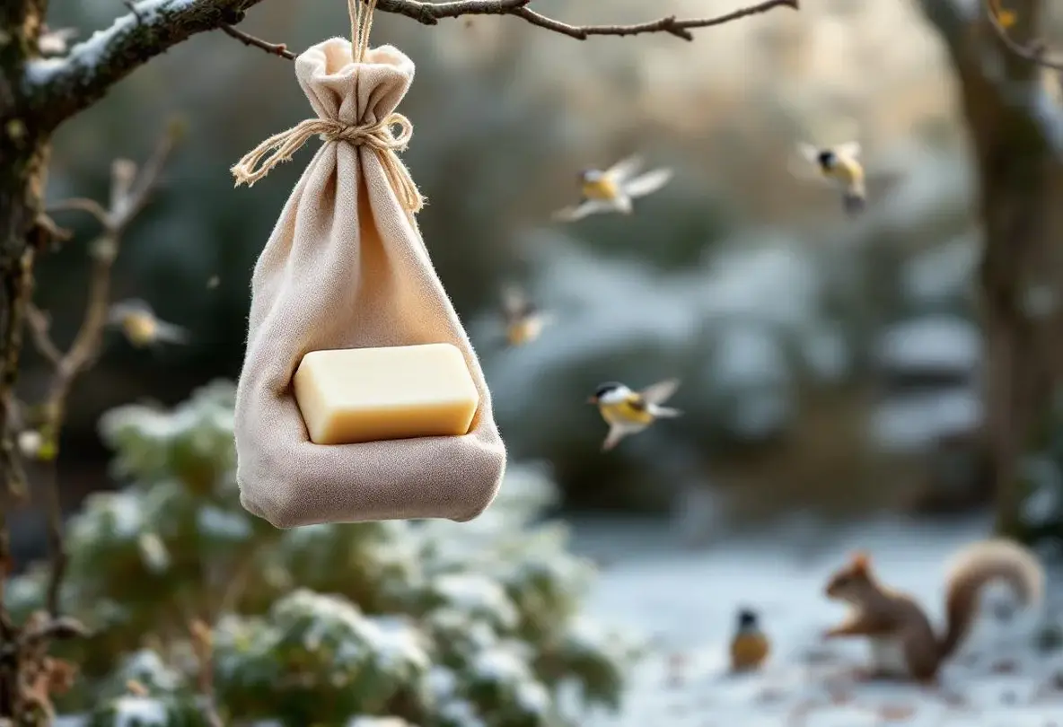 Attention, vos oiseaux sont en danger : ce simple savon dans une chaussette peut vraiment les sauver