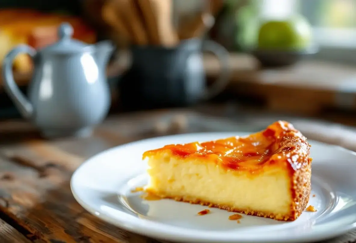 Ce gâteau aux pommes tout simple cache une couche caramélisée fondante qui change tout à chaque cuillère