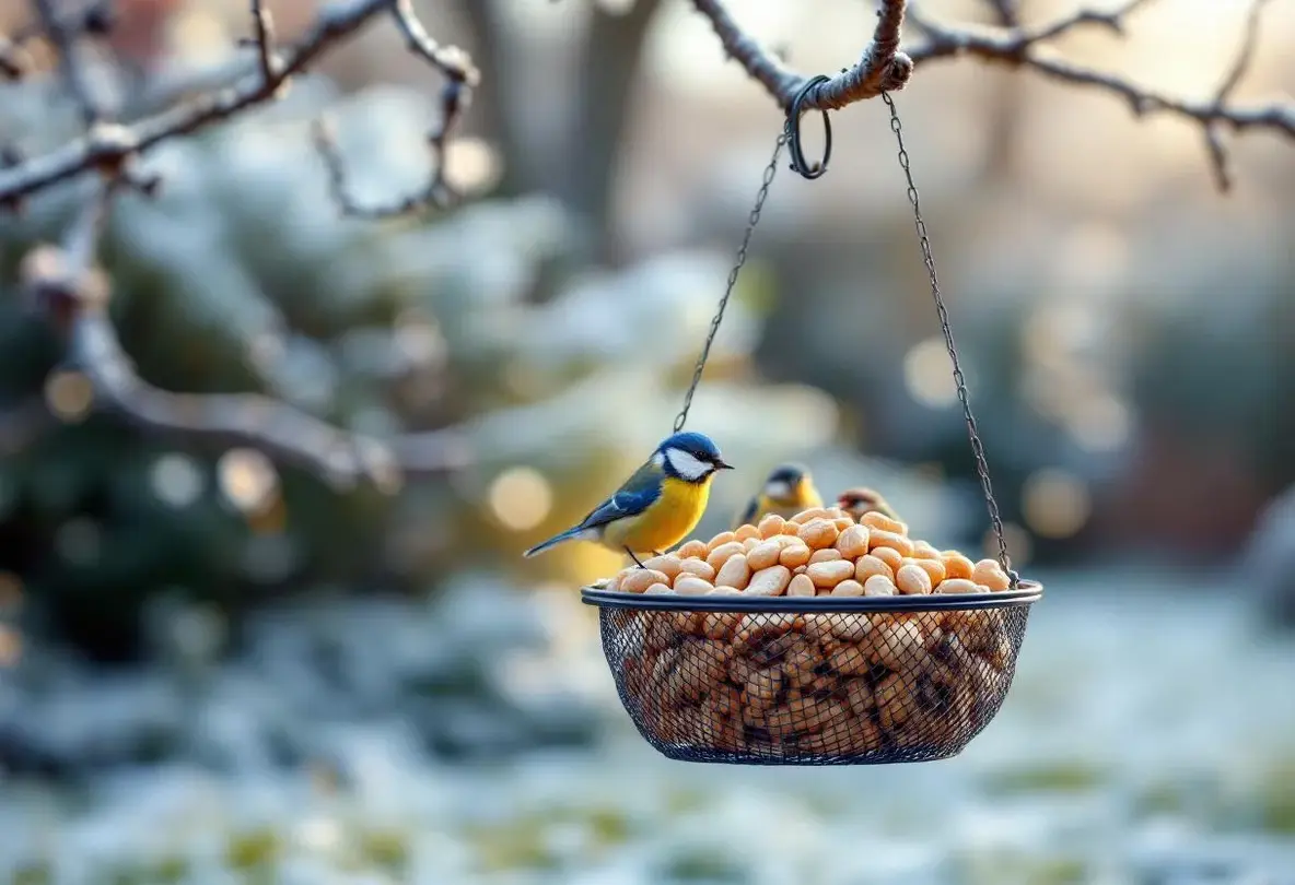 En décembre, ce petit aliment du placard que les jardiniers oublient peut vraiment sauver les oiseaux de leur jardin