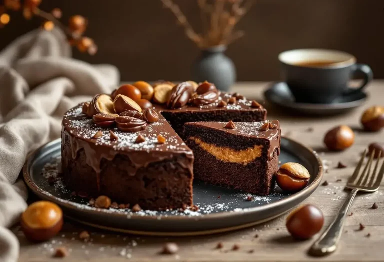 Fondant chocolat-crème de marrons sans farine : le dessert d’automne irrésistiblement fondant qui va vous rendre accro