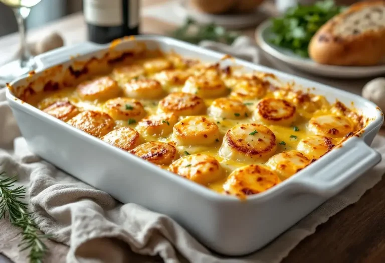 Gratin poireaux–Saint-Jacques : « si simple à faire, mais digne d’un vrai repas de fête »