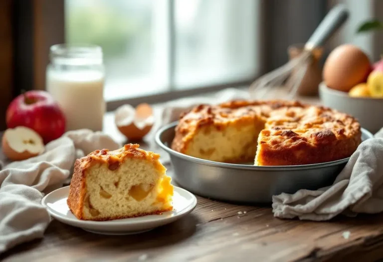 Gâteau pommes-yaourt ultra moelleux : la recette de ma grand-mère qui fait l’unanimité dès la première bouchée