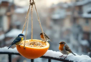 « Je l’ai posée hier, ils sont venus dès ce matin » : cette mangeoire maison à fabriquer en 5 minutes devient un véritable aimant à oiseaux