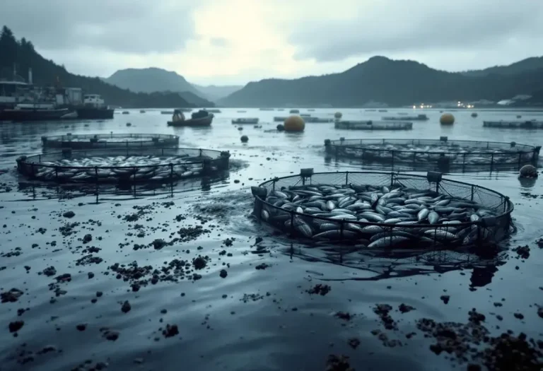 L’élevage funeste du saumon d’élevage