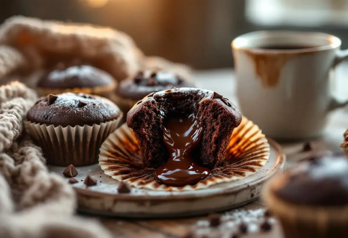 Moelleux dehors, fondant dedans : ces muffins au chocolat sont officiellement notre nouveau rituel cocooning d’hiver