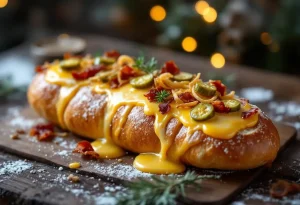 Reproduisez à la maison la baguette raclette des célèbres marchés de Noël